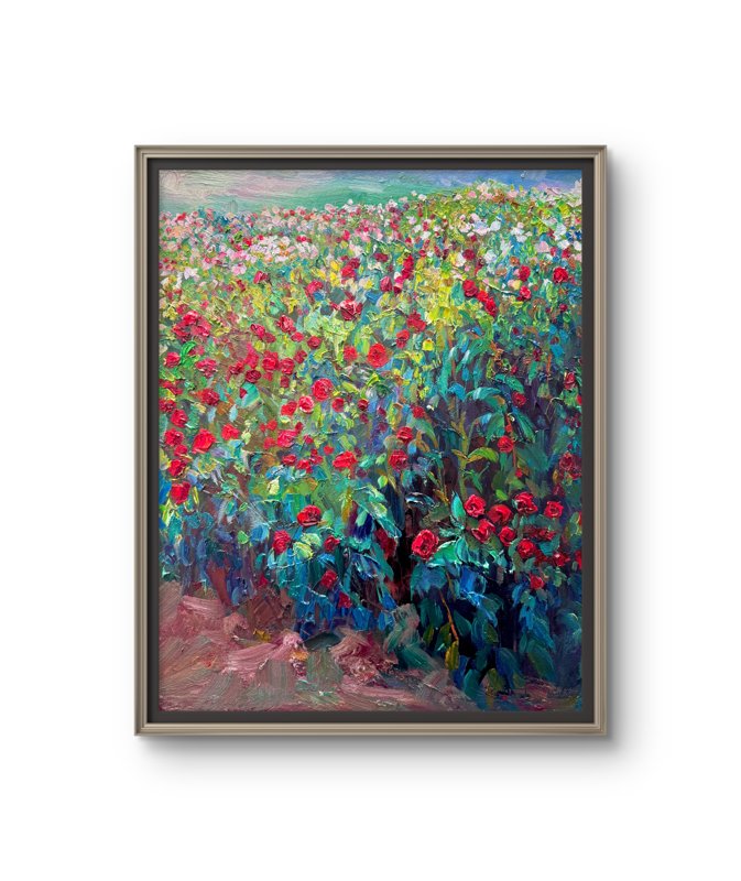 Bloom In Its Time  2  Oil On Canvas 16X20